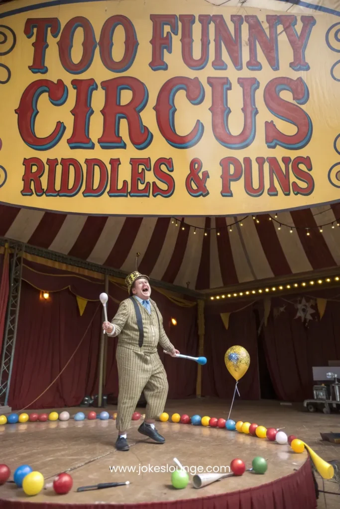 Too Funny Circus Riddles and Puns