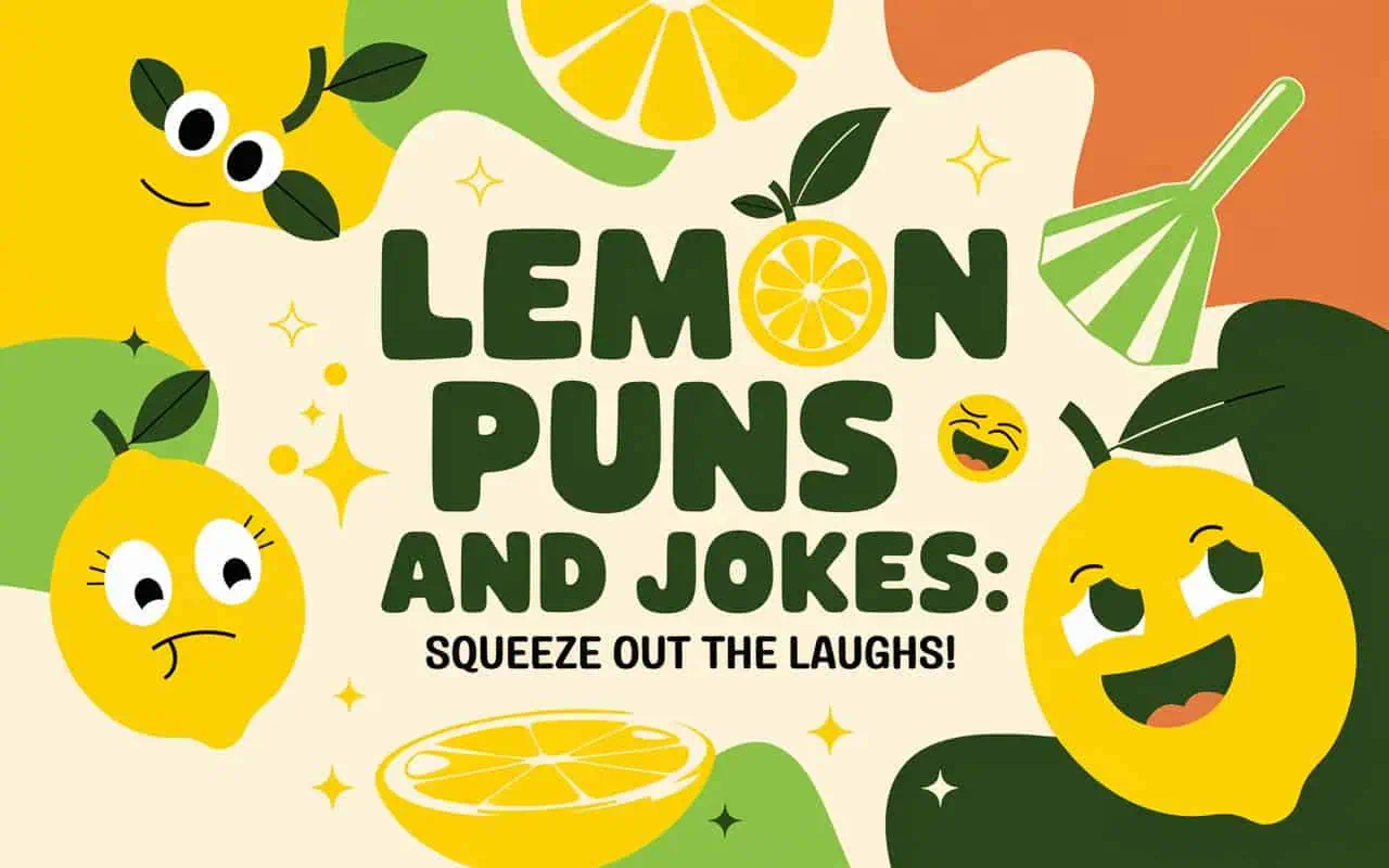 Lemon Puns and Jokes: Squeeze Out the Laughs!