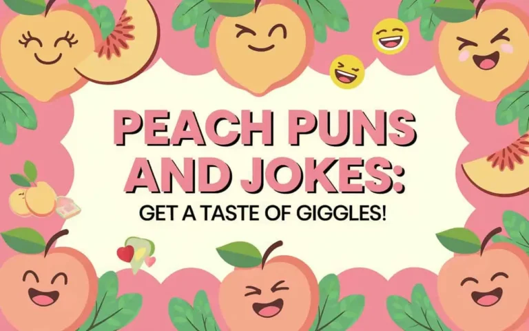 Peach Puns and Jokes