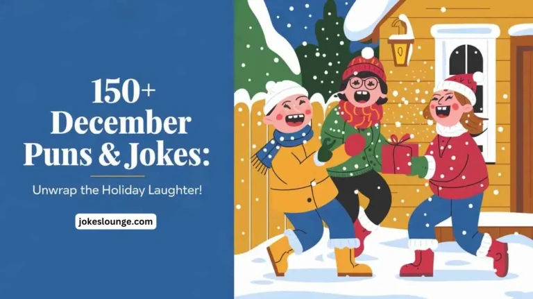 150+ December Puns and Jokes: Unwrap the Holiday Laughter!