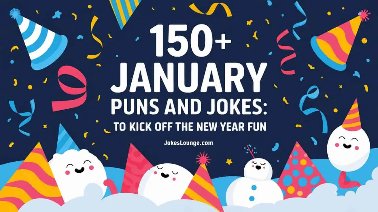 150+ January Puns and Jokes: to Kick Off the New Year Fun