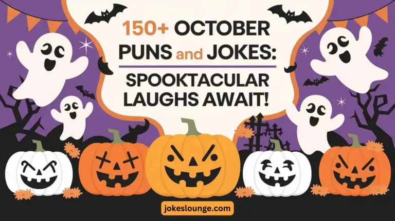 150+ October Puns and Jokes: Spooktacular Laughs Await!