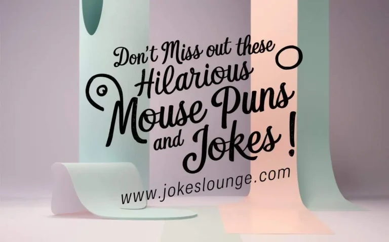 Mouse Puns And Jokes