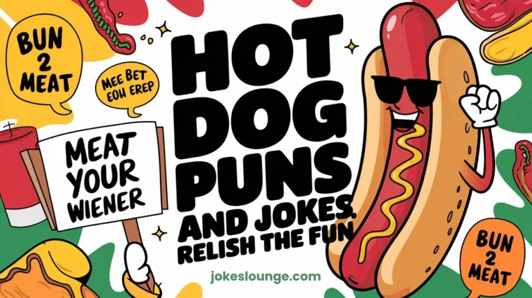 100+ Hot Dog Puns and Jokes: Relish the Fun with These Buns!