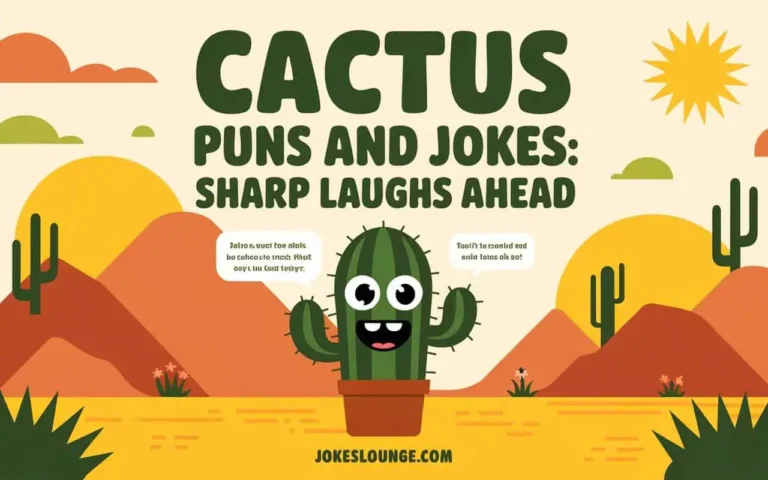 120+ Cactus Puns and Jokes: Get Ready for Some Sharp Laughs!