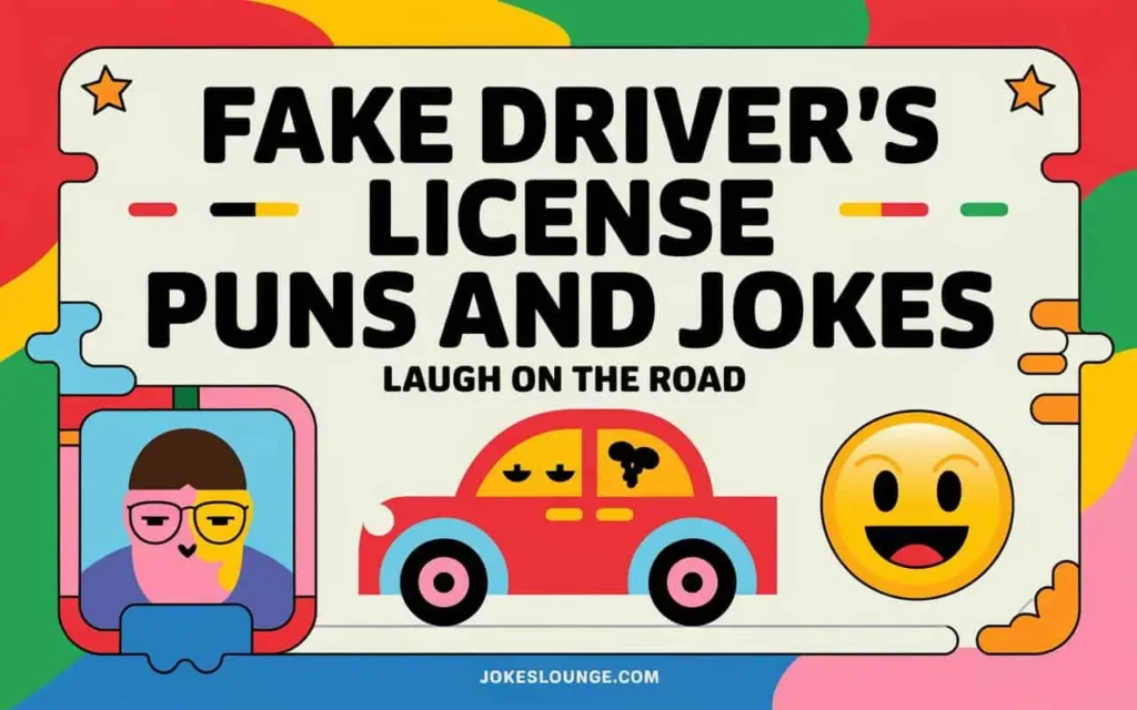 120+ Fake Driver's License Puns and Jokes: Laugh on the Road