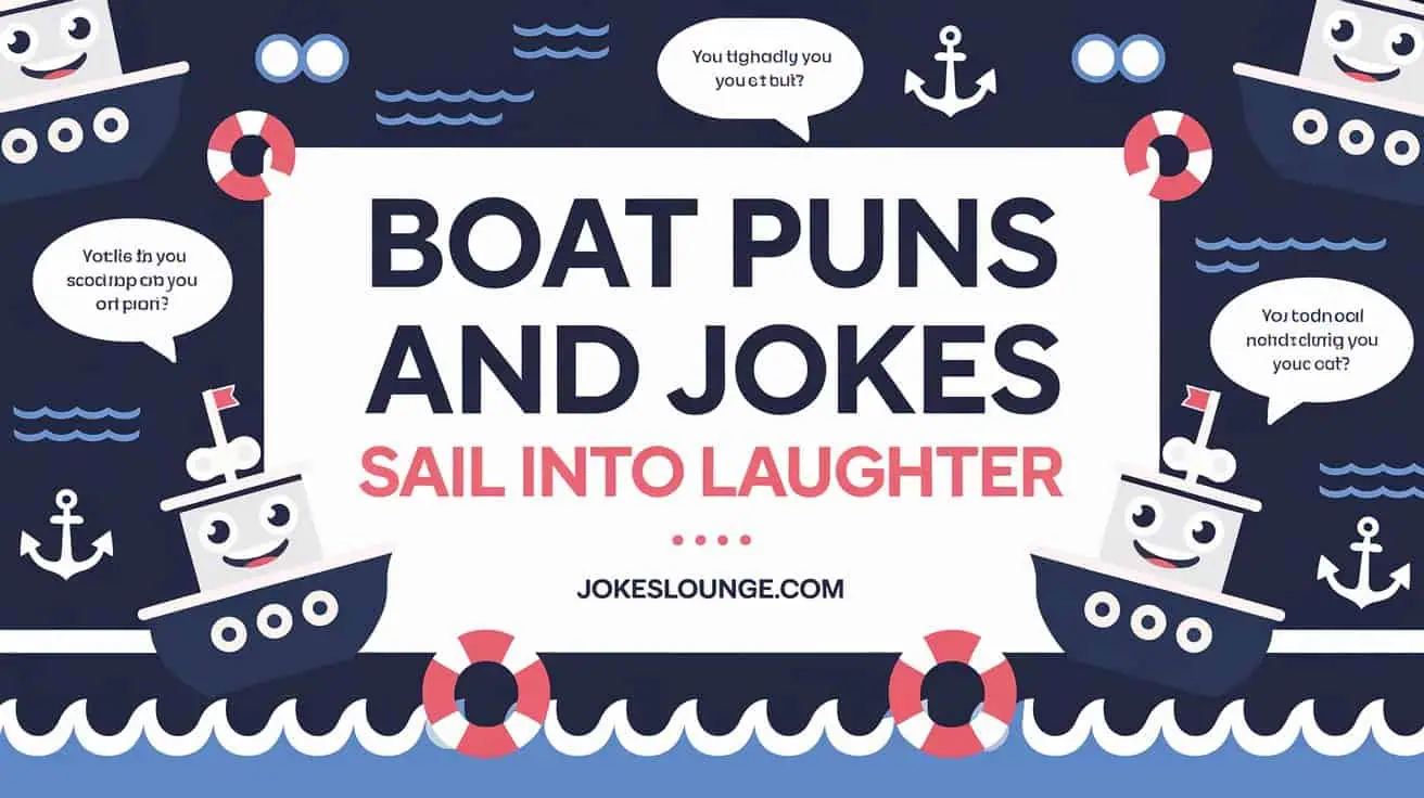 150+ Boat Puns and Jokes: Sail Into Laughter with generator!