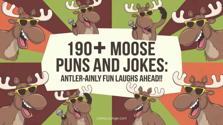 190+ Moose Puns and Jokes: Antler-ainly Fun Laughs Ahead!