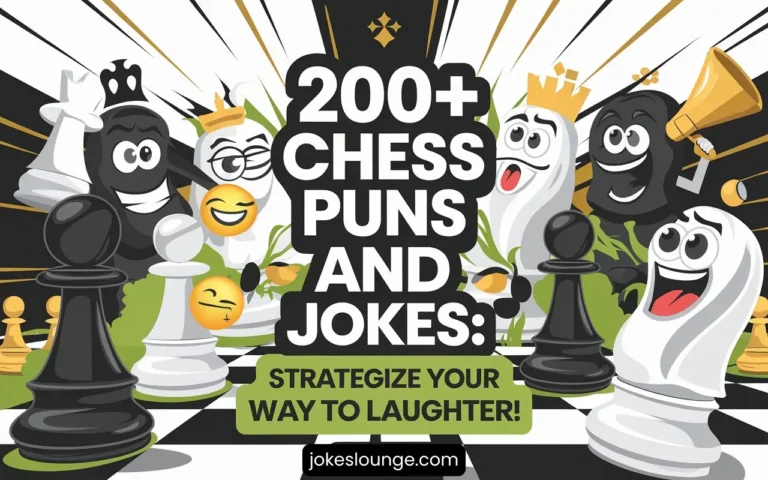 200+ Chess Puns and Jokes: Strategize Your Way to Laughter!