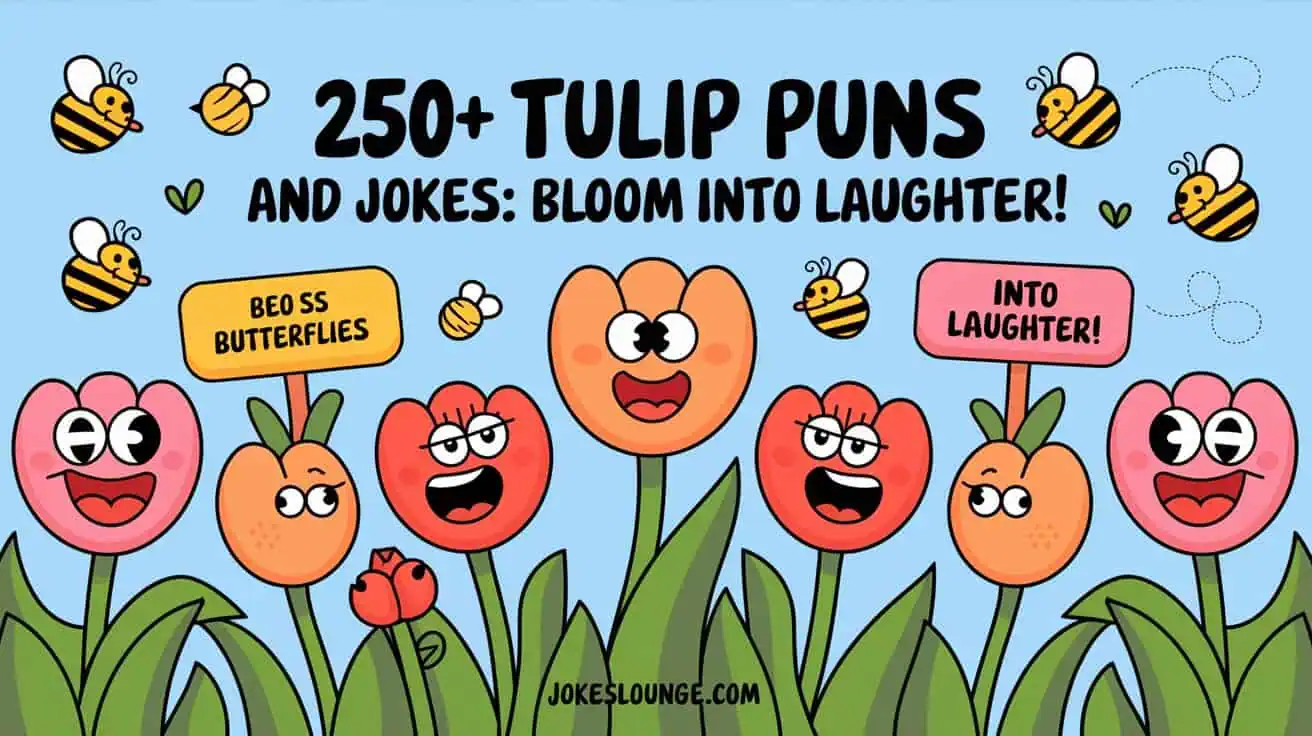 250+ Tulip Puns and Jokes: Bloom Into Laughter!