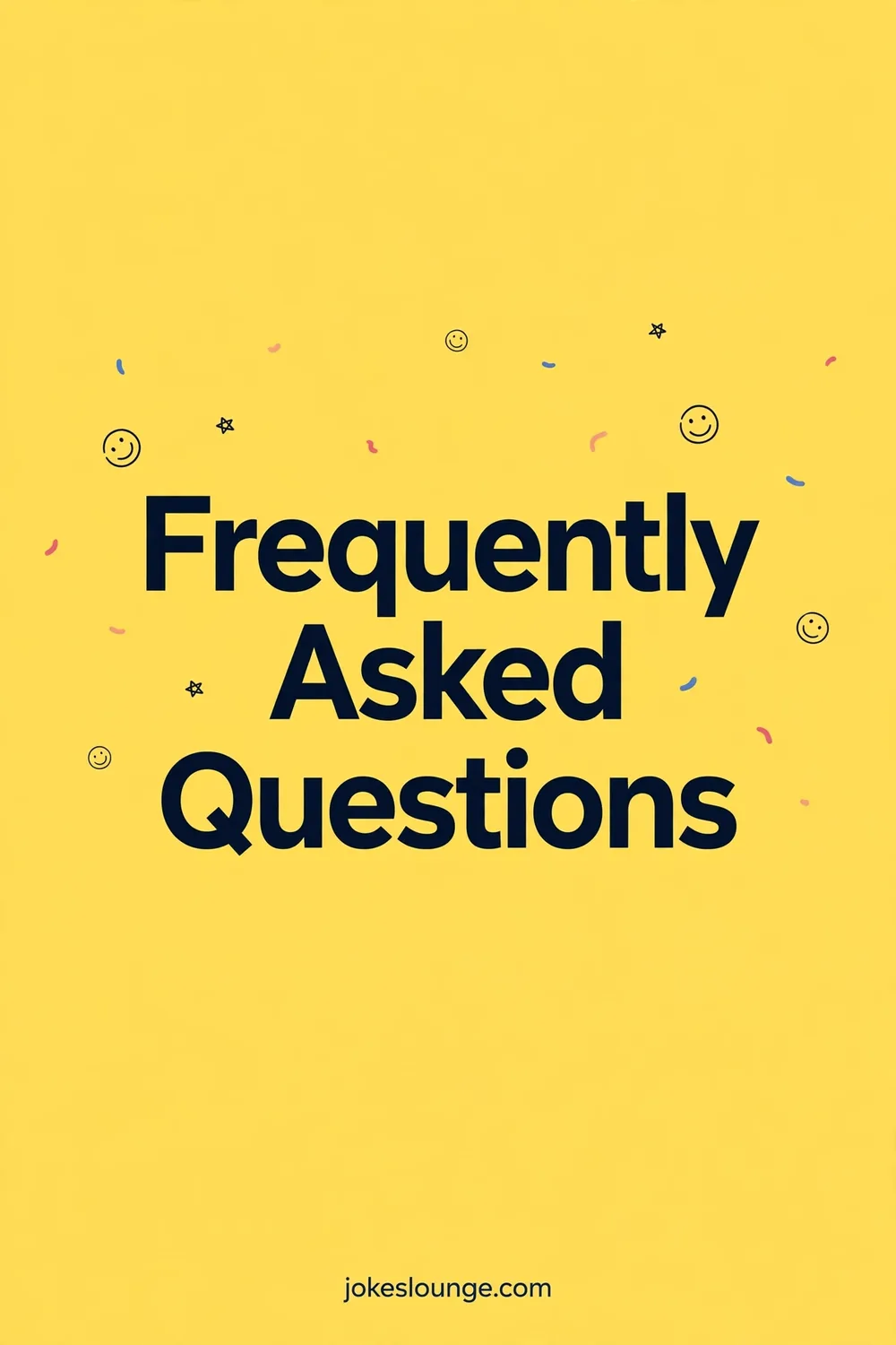 Frequently Asked Questions - funny illustration