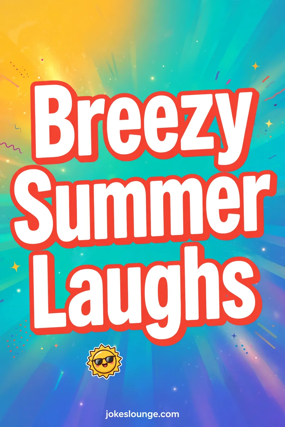 Breezy Summer Laughs - funny illustration