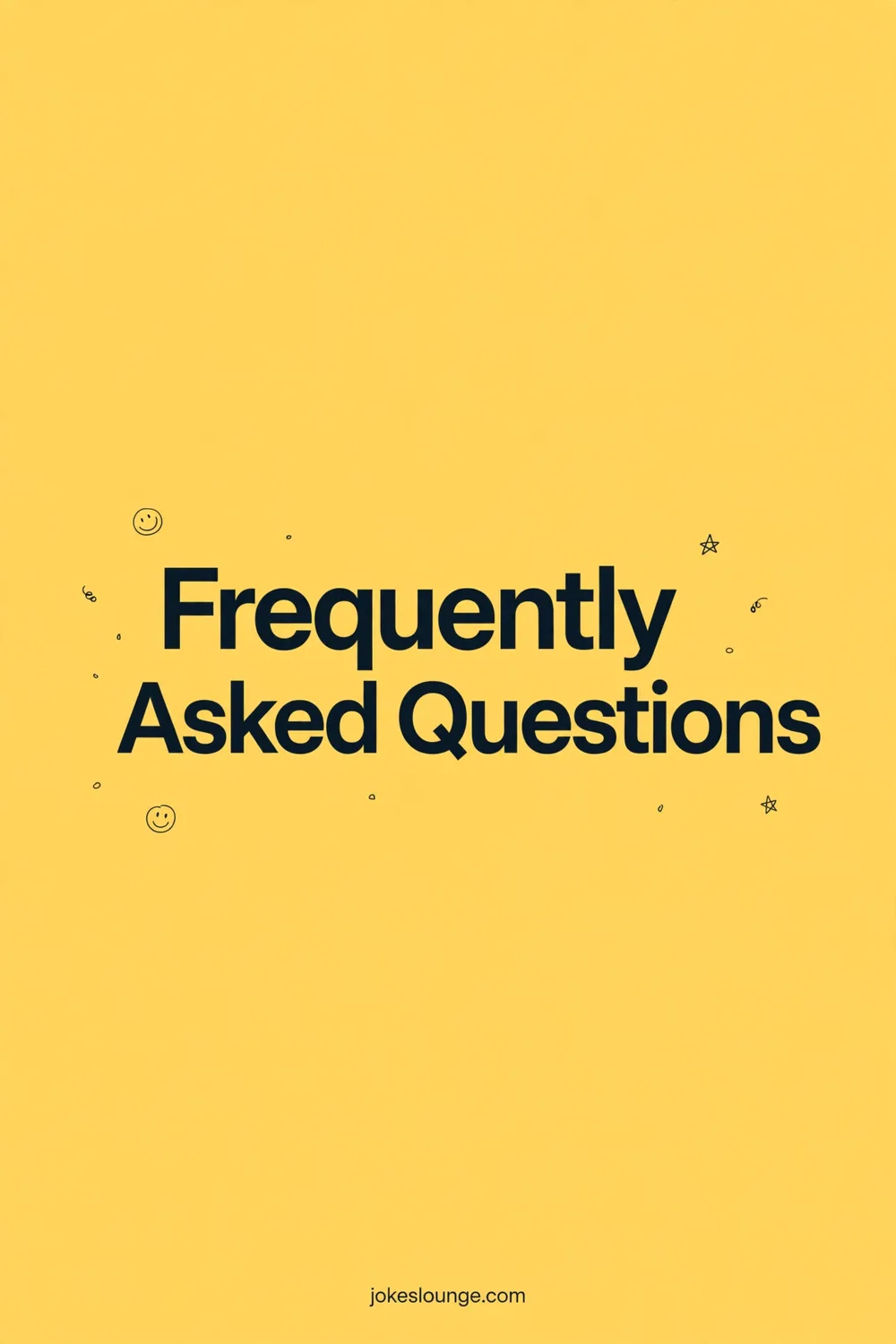 Frequently Asked Questions - funny illustration