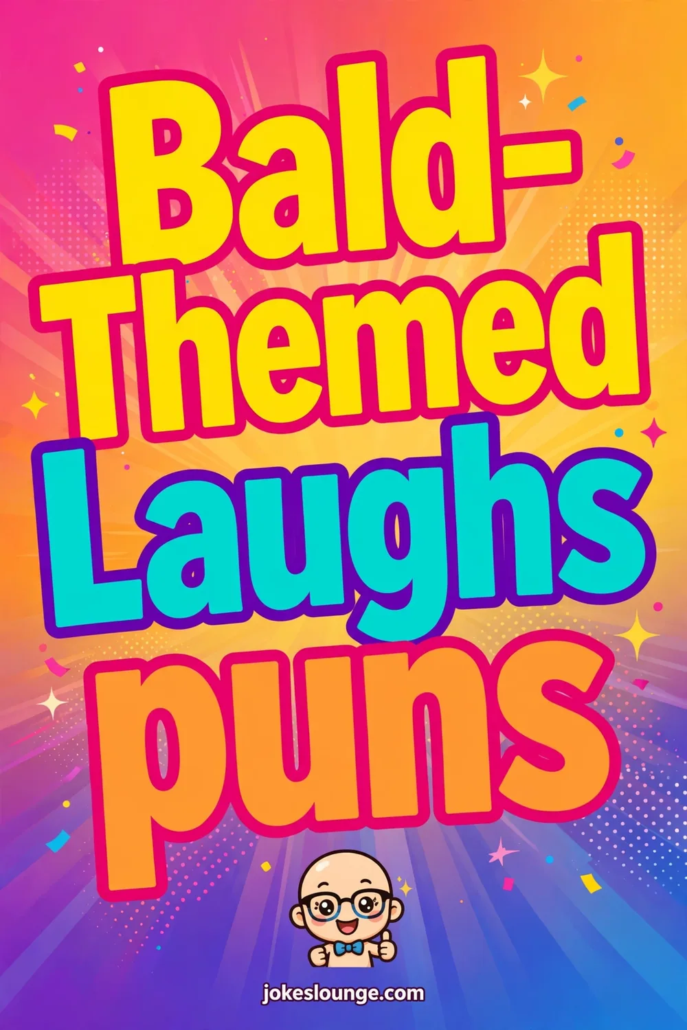 Best Bald Jokes - funny illustration