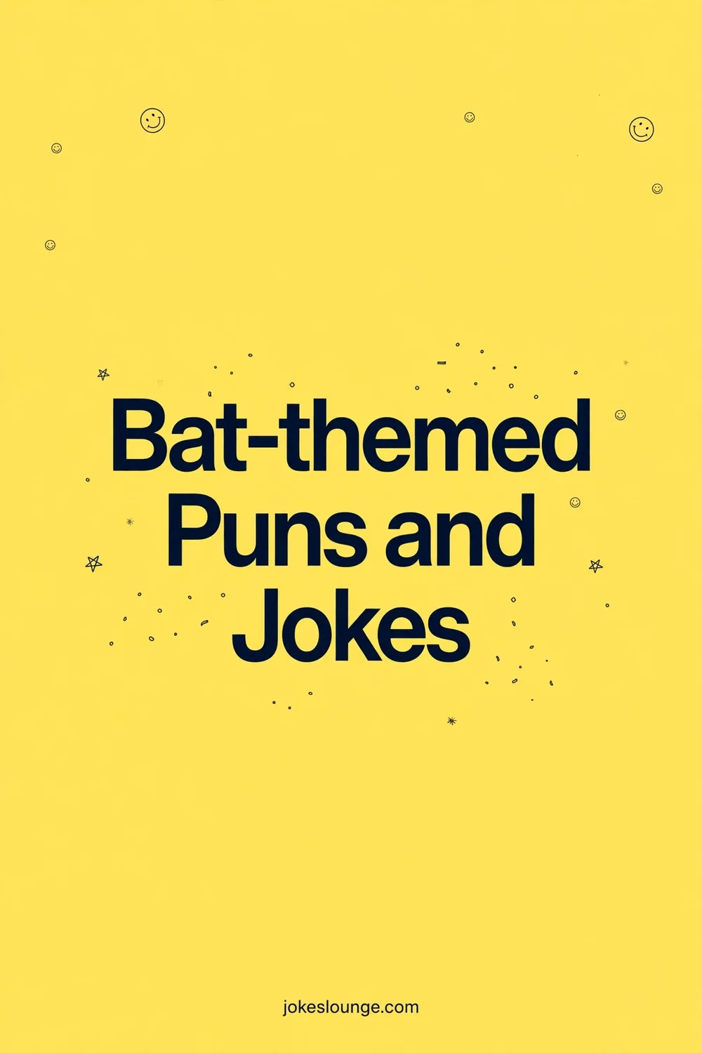 Bat-themed Puns and Jokes - funny illustration