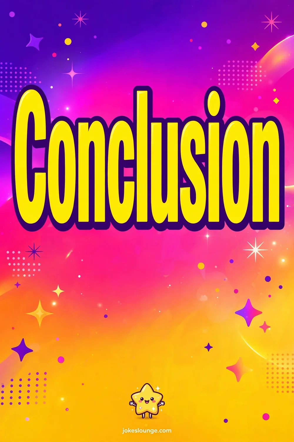 Conclusion - funny illustration