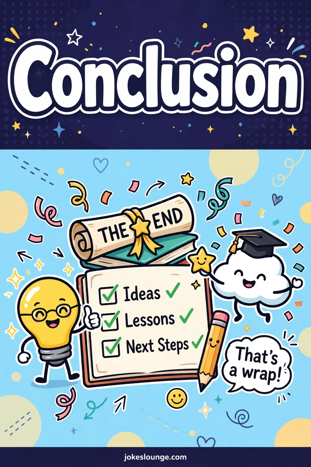 Conclusion - funny illustration