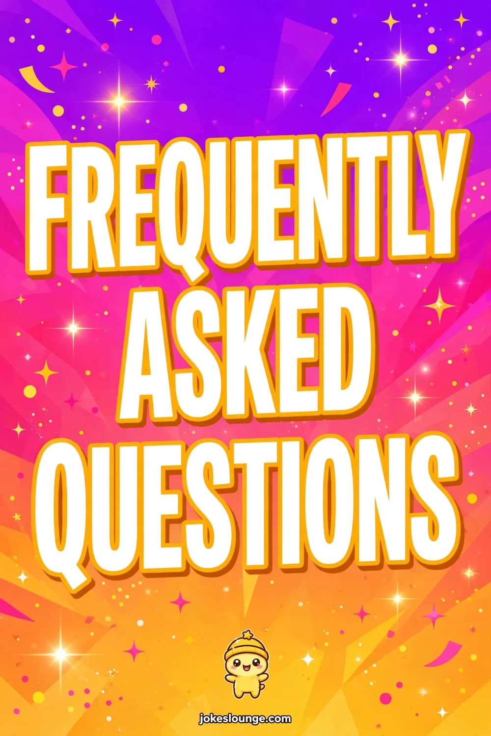 Frequently Asked Questions - funny illustration