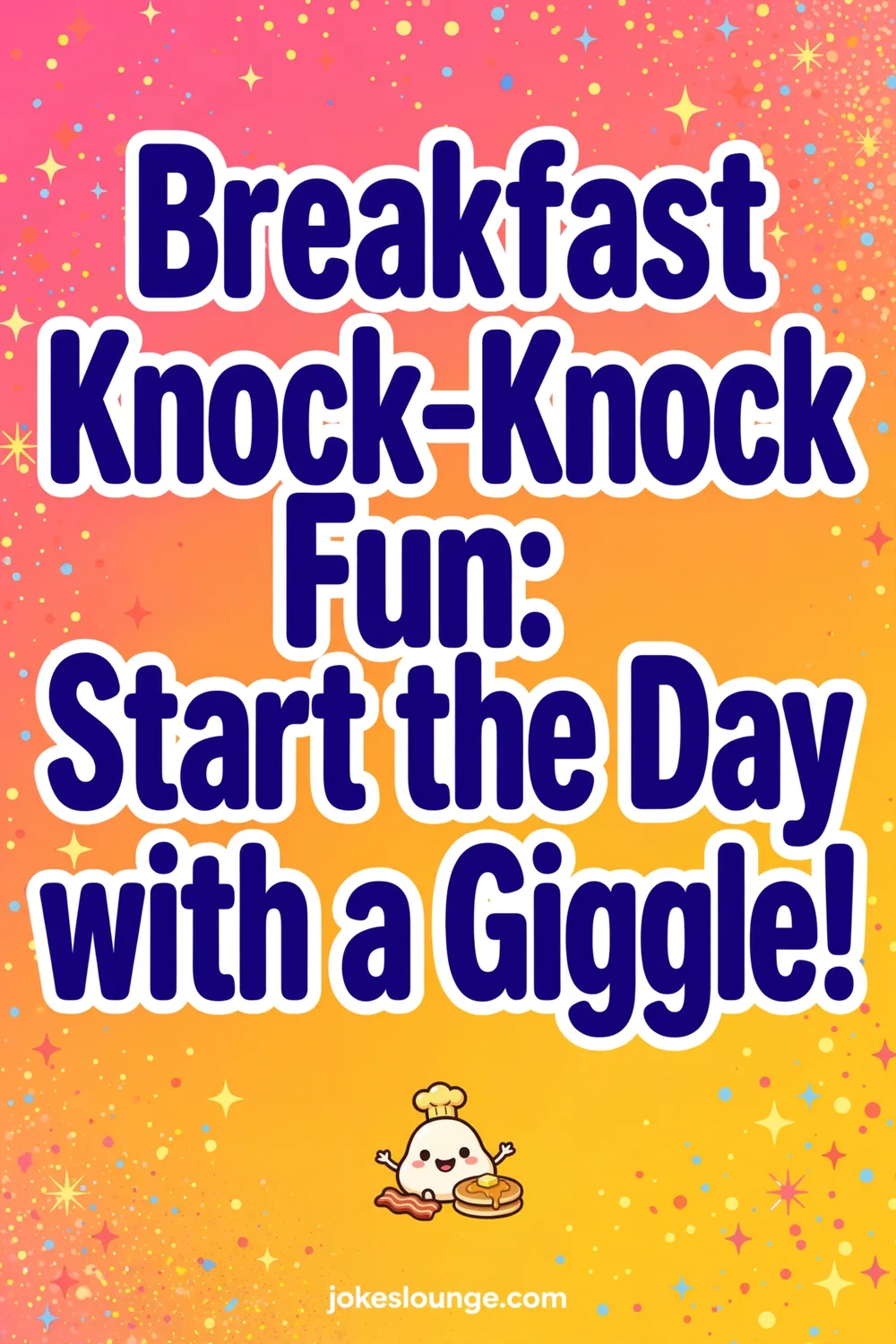 Breakfast Knock-Knock Fun: Start the Day with a Giggle! - funny illustration