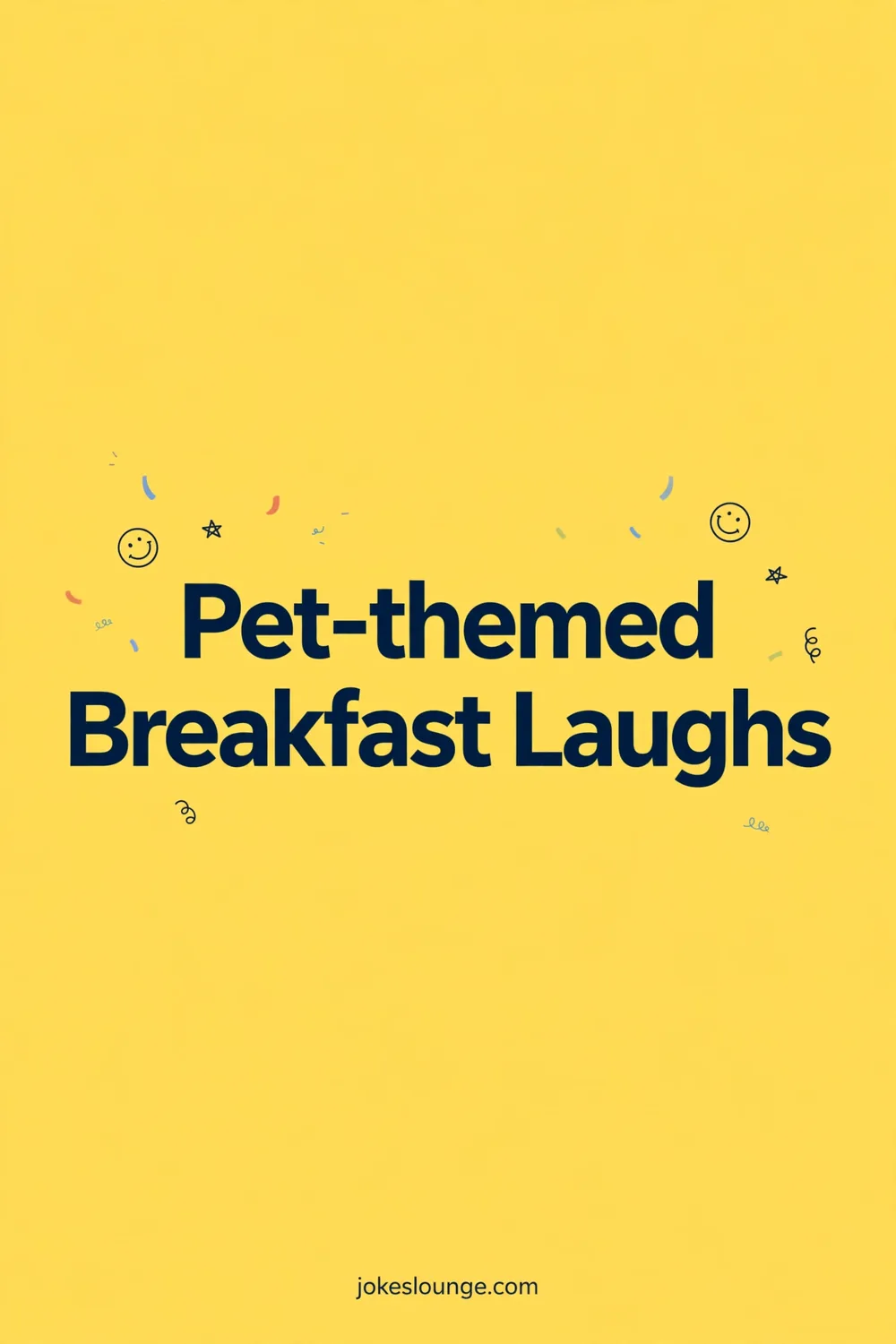 Pet-themed Breakfast Laughs - funny illustration