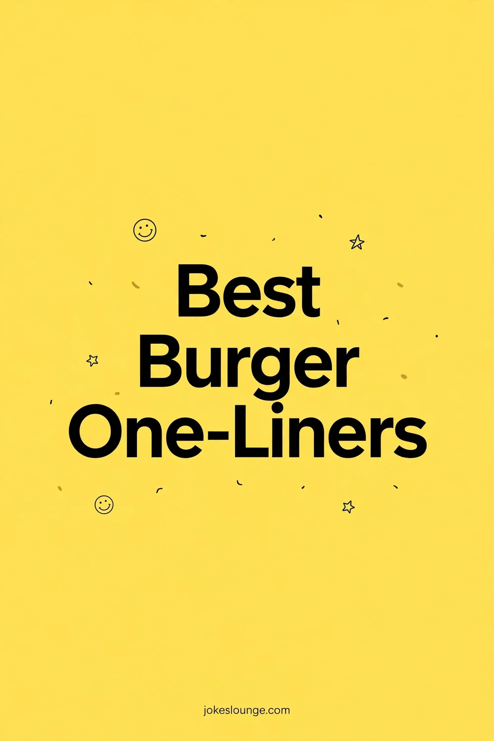 Best Burger One-Liners - funny illustration