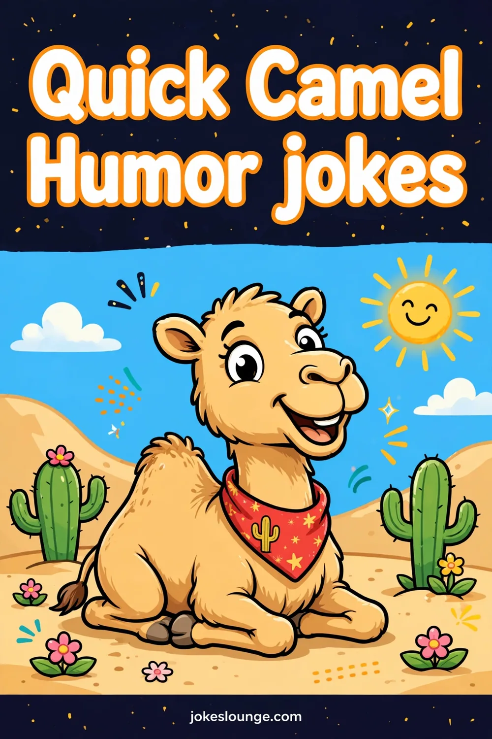 Laugh Your Humps Off with Camel Puns and Jokes! - funny illustration