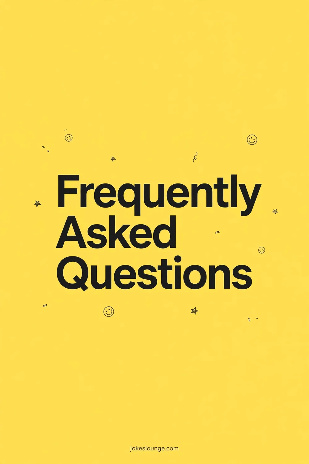 Frequently Asked Questions - funny illustration