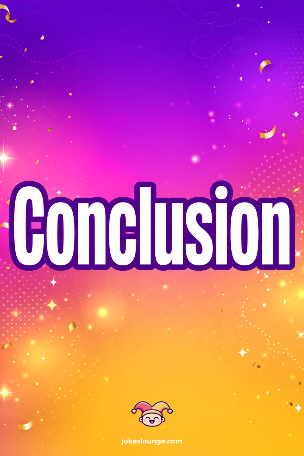Conclusion - funny illustration