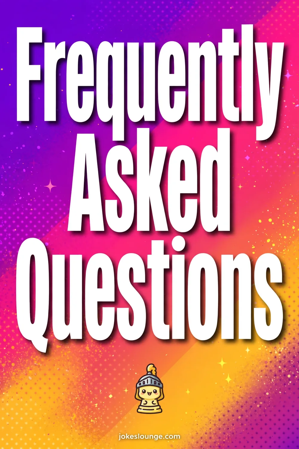 Frequently Asked Questions - funny illustration