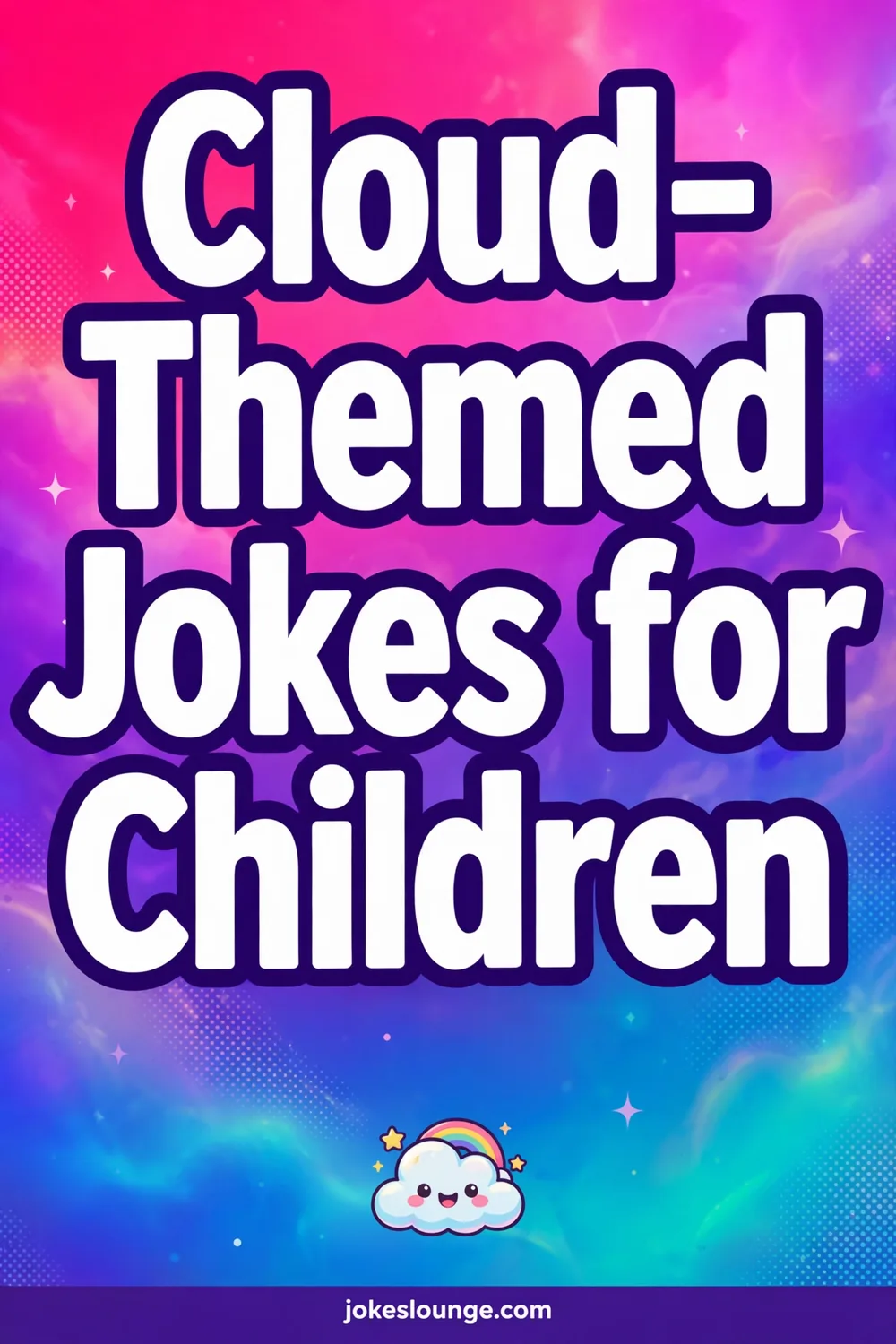 Cloud-Themed Jokes for Children - funny illustration