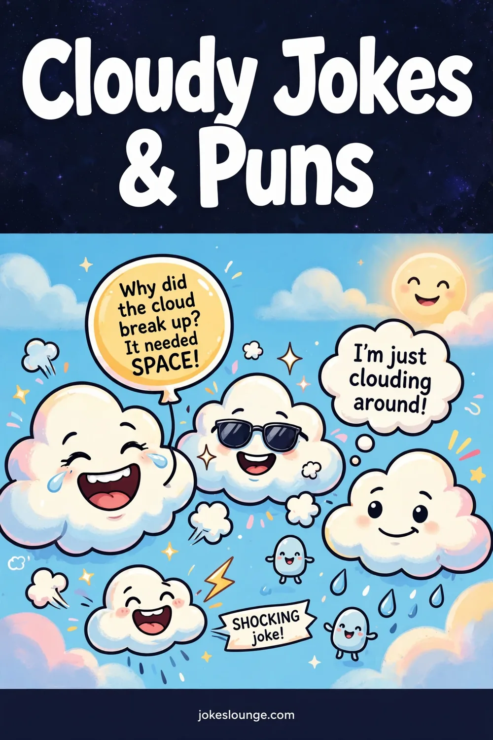 Cloudy Jokes & Puns ???????????? - funny illustration