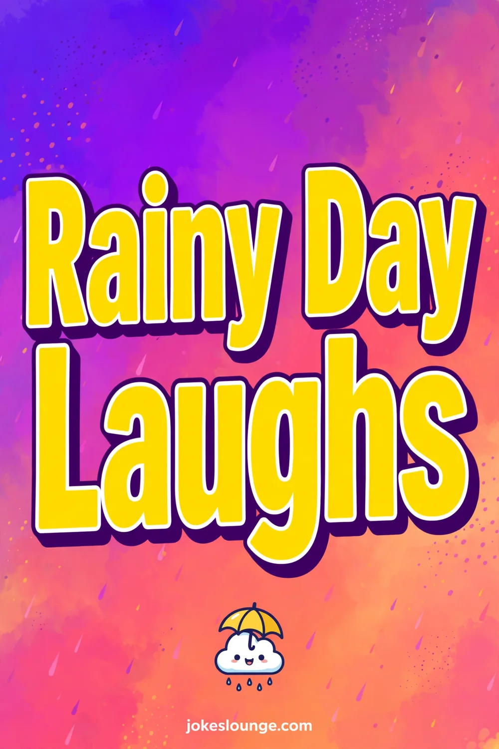 Rainy Day Laughs - funny illustration
