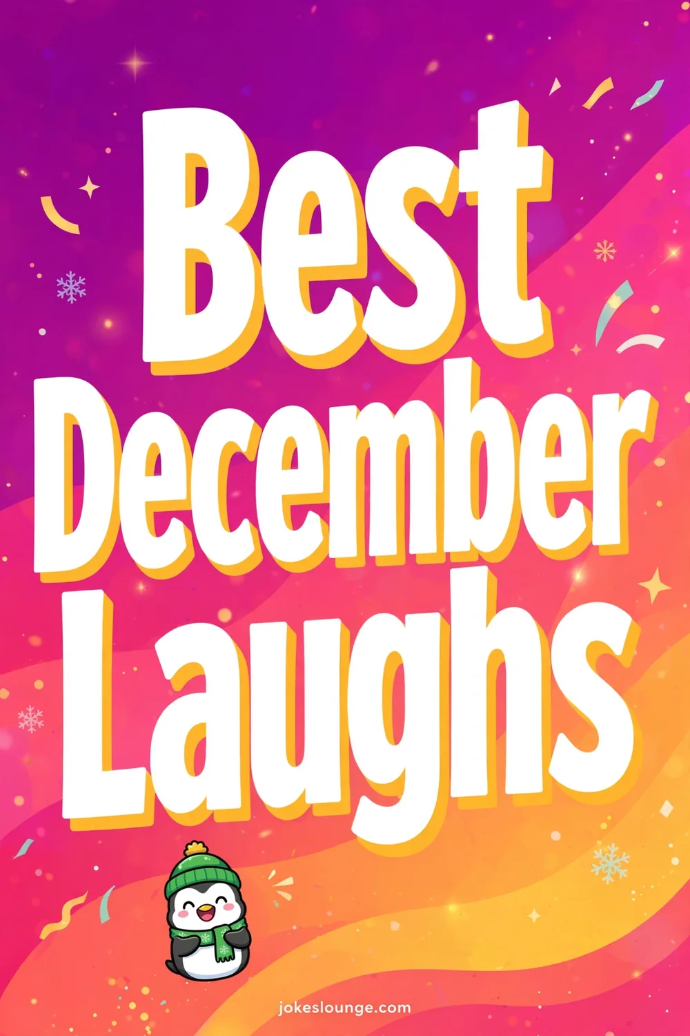 Best December Laughs - funny illustration