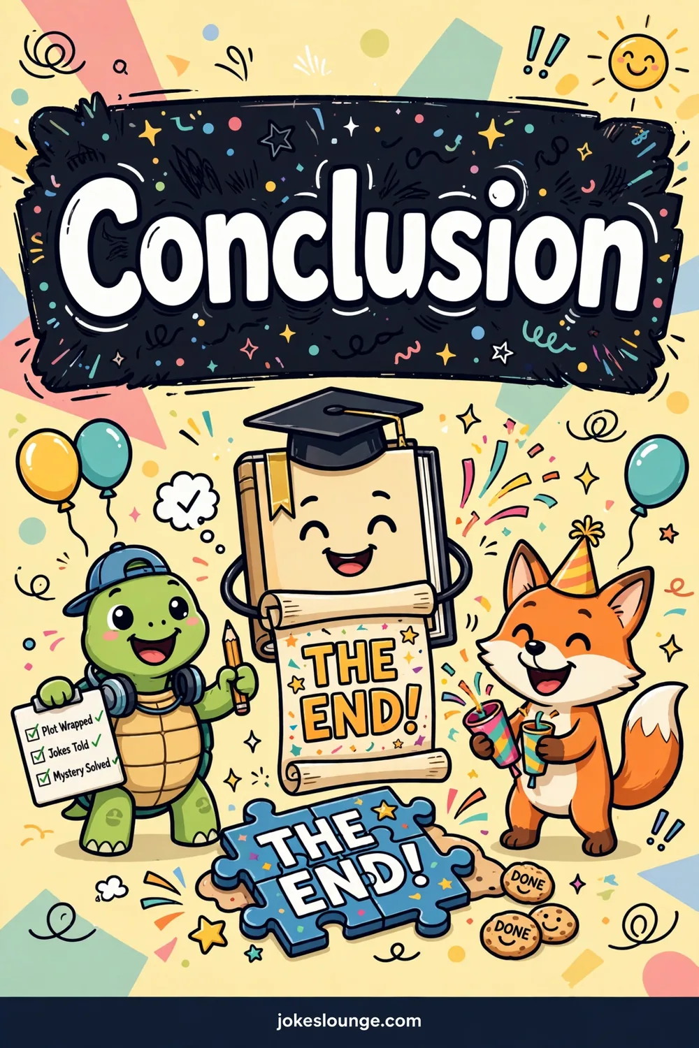 Conclusion - funny illustration