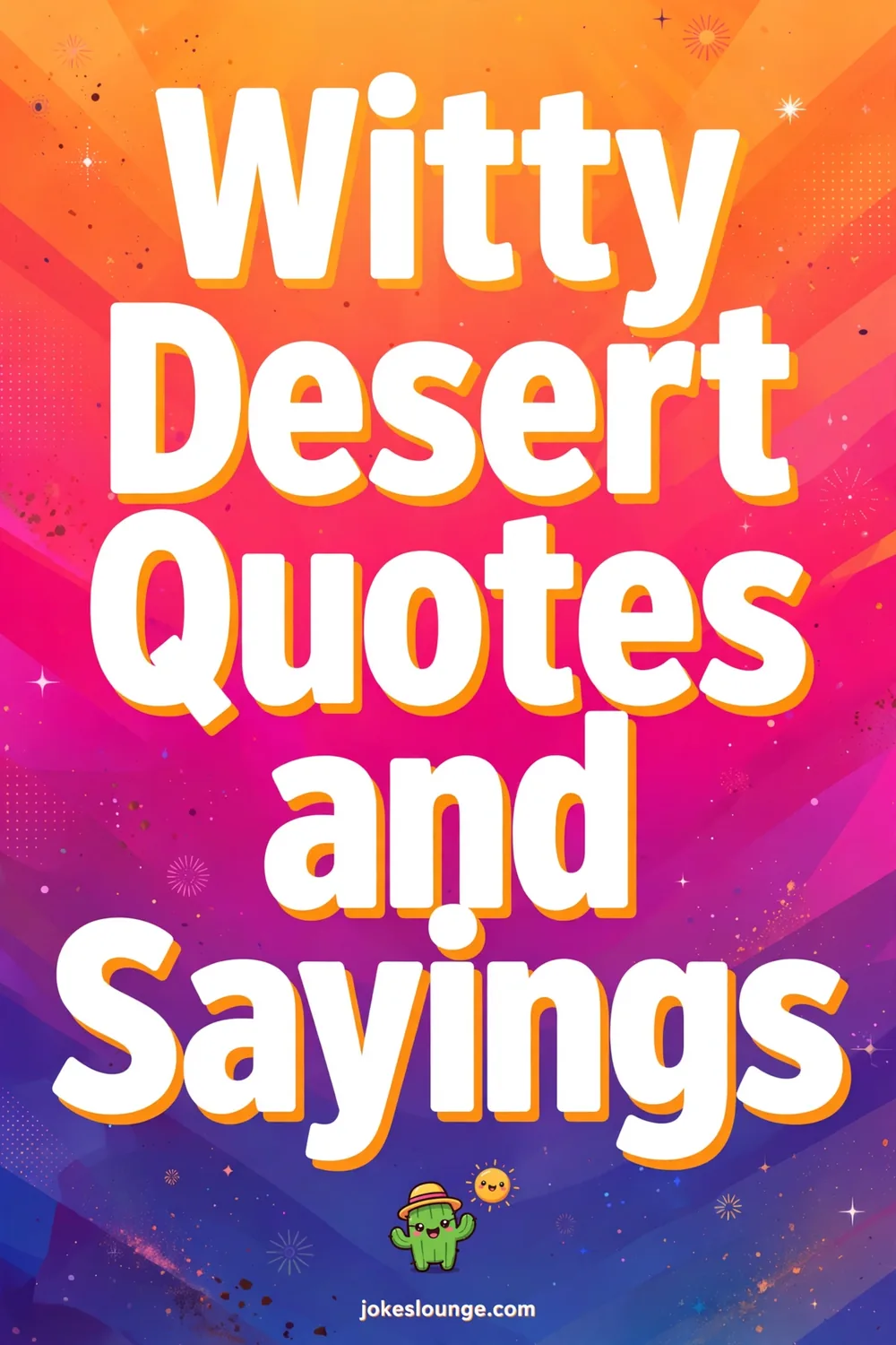 Desert Knock-Knock Humor - funny illustration