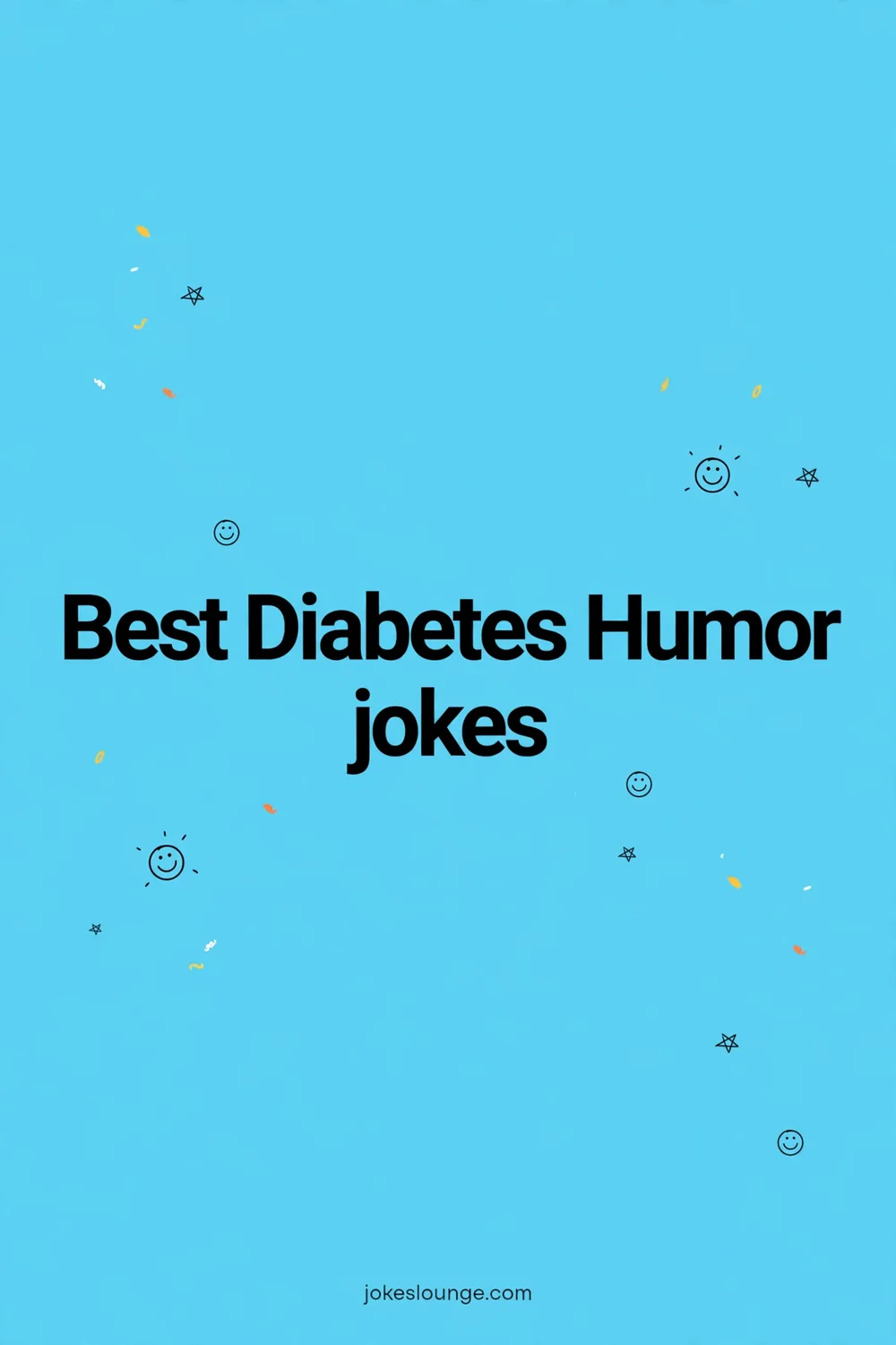 Best Diabetes Humor jokes - funny illustration