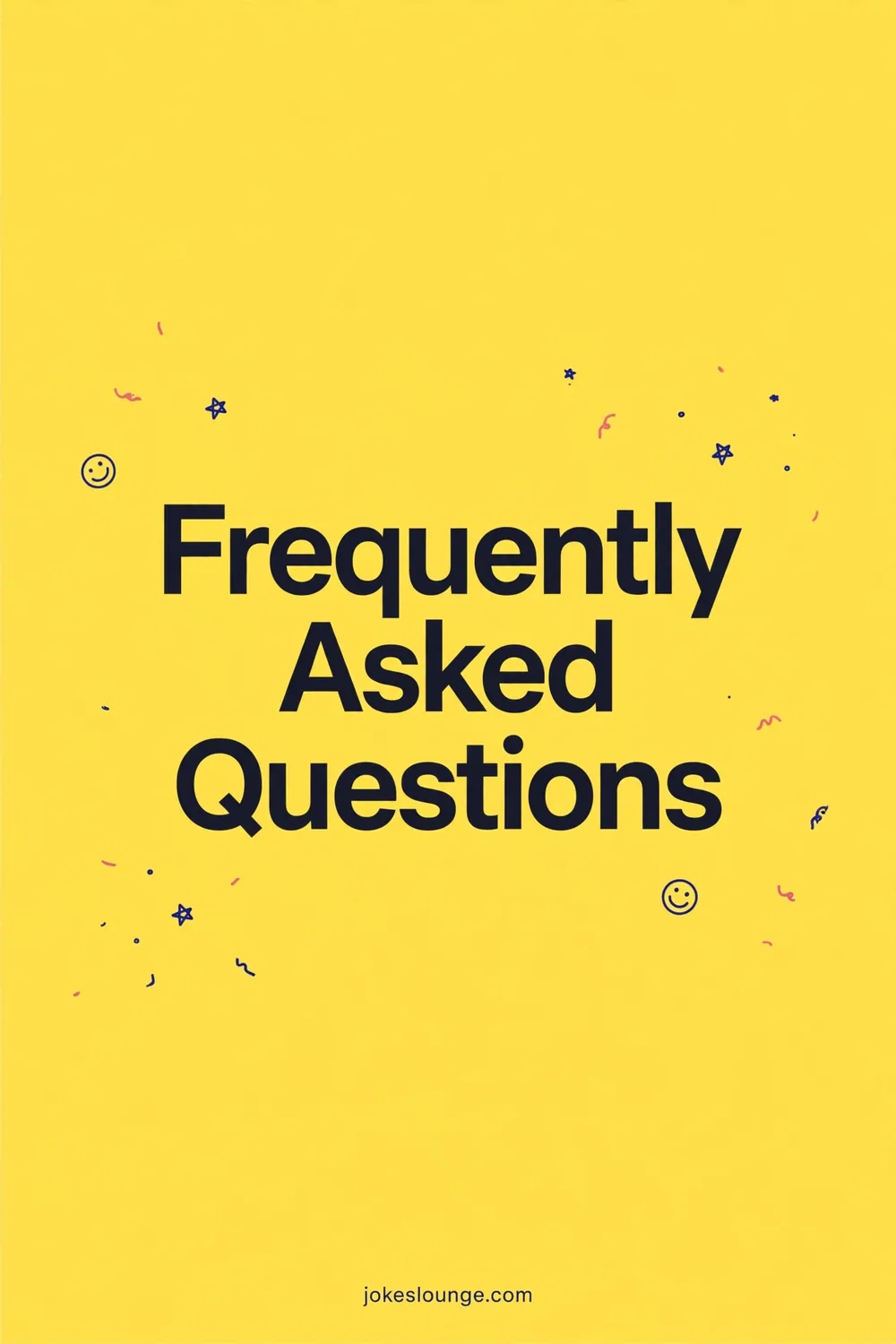 Frequently Asked Questions - funny illustration
