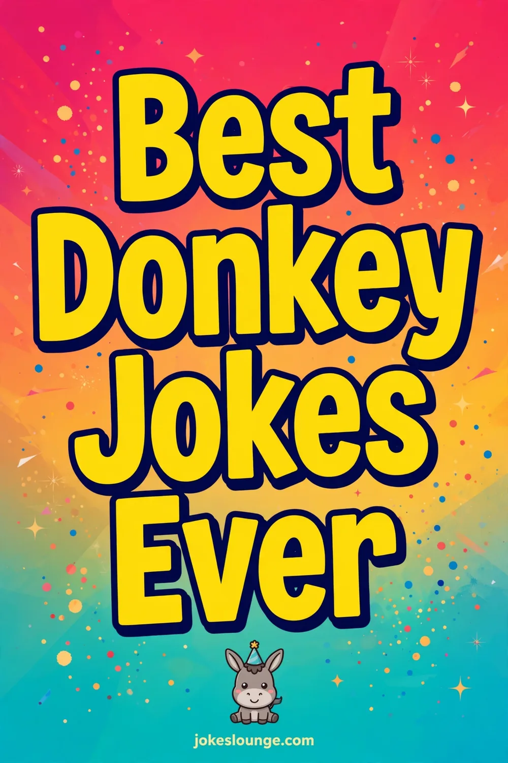 Best Donkey Jokes Ever - funny illustration
