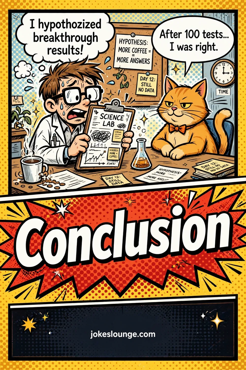 Conclusion - funny illustration