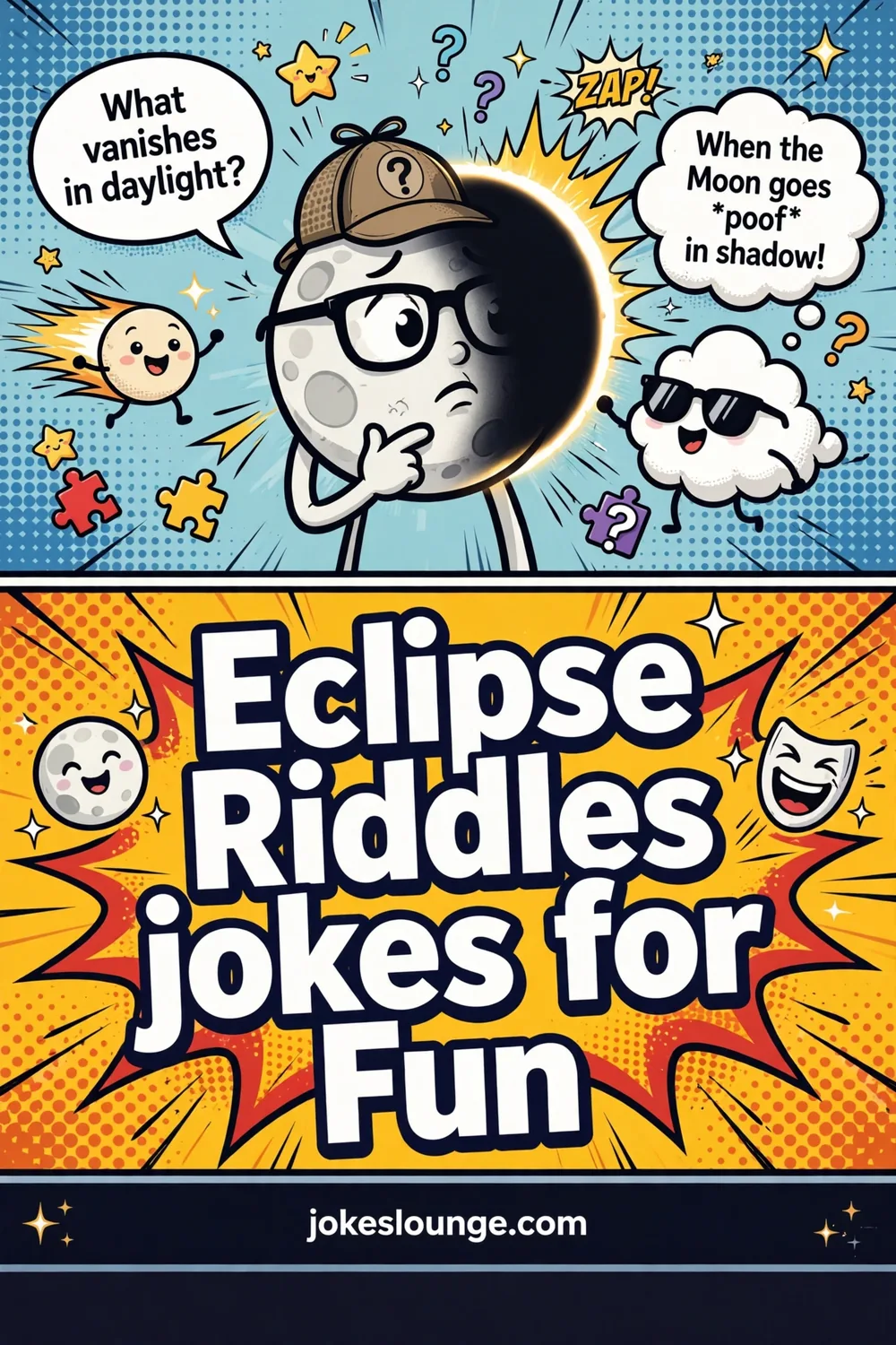Eclipse Riddles for Fun - funny illustration