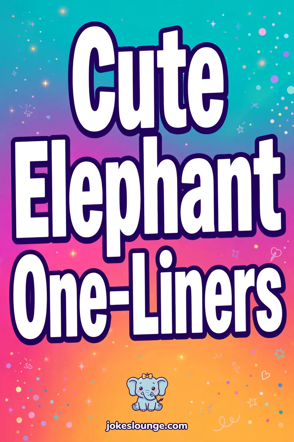 Elephant-themed Knock-Knock Humor - funny illustration