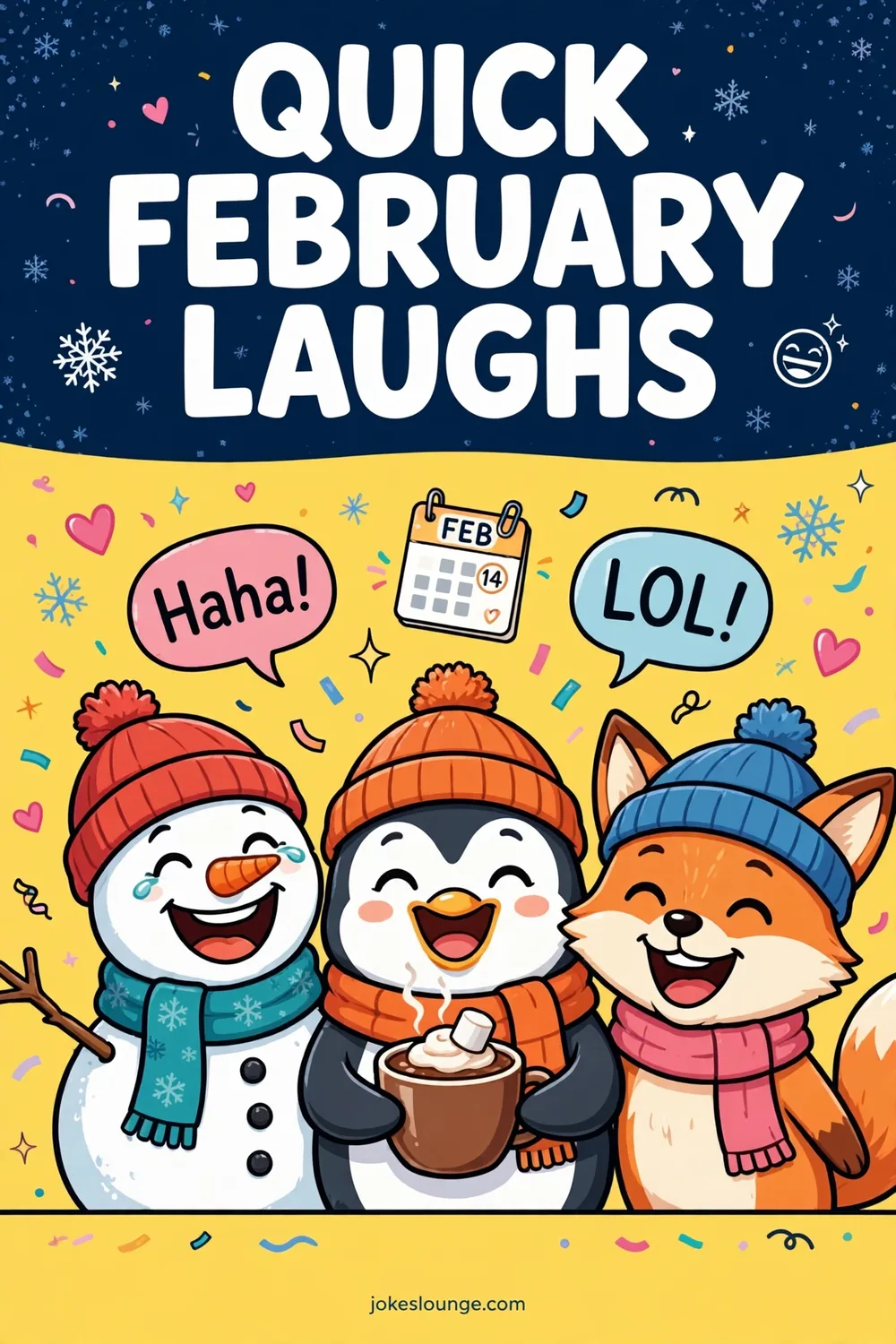 Quick February Laughs - funny illustration