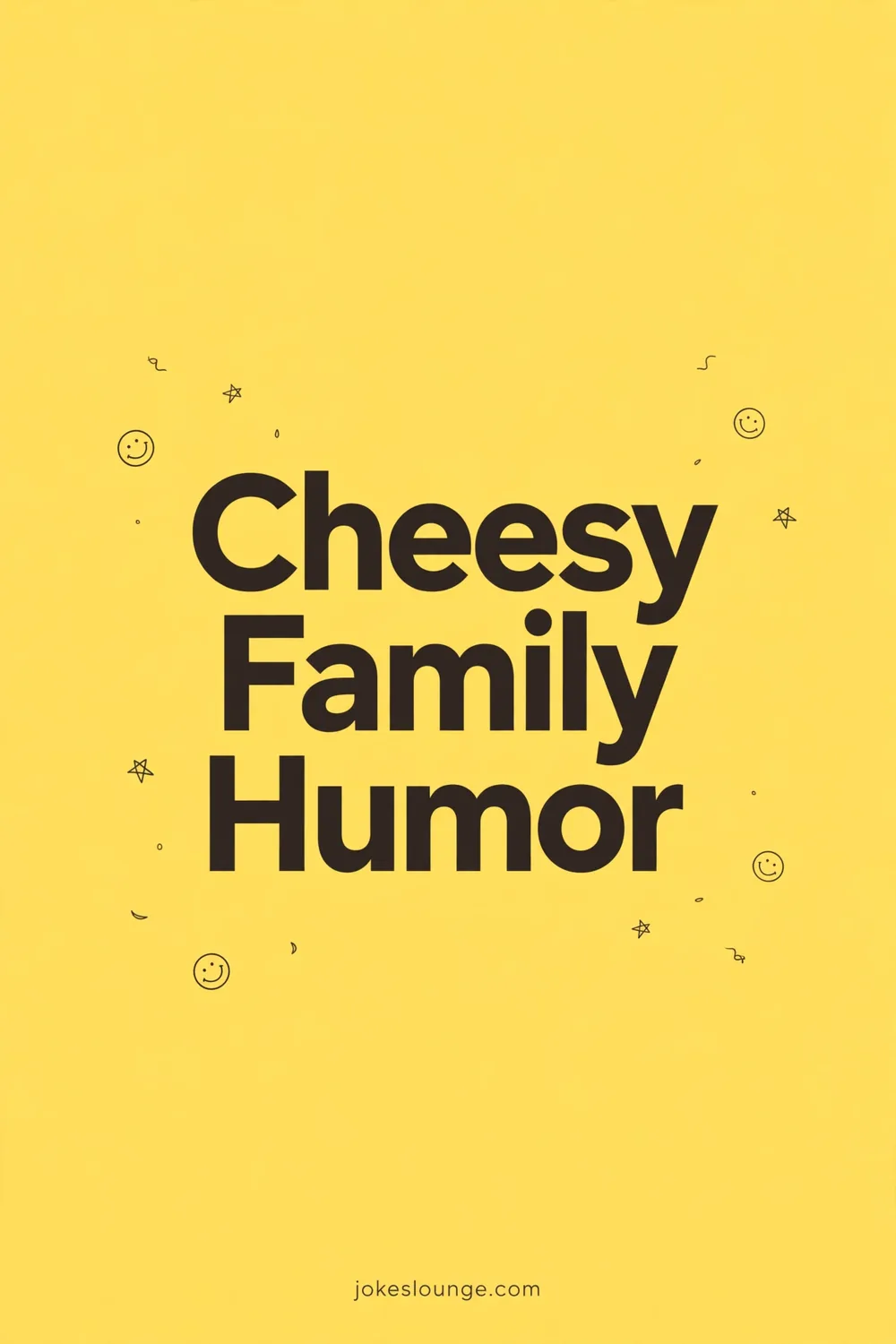 Cheesy Family Humor - funny illustration