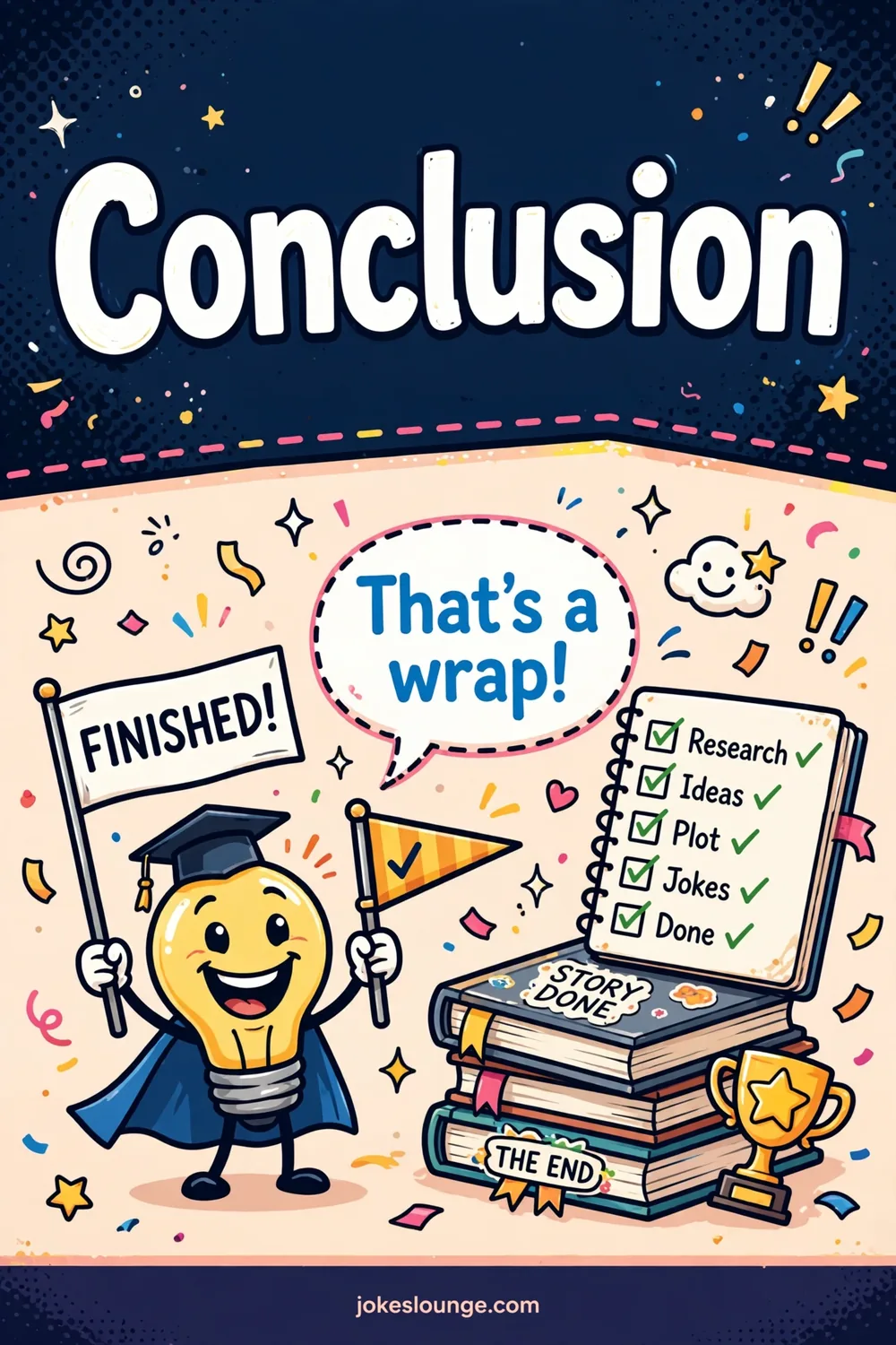 Conclusion - funny illustration