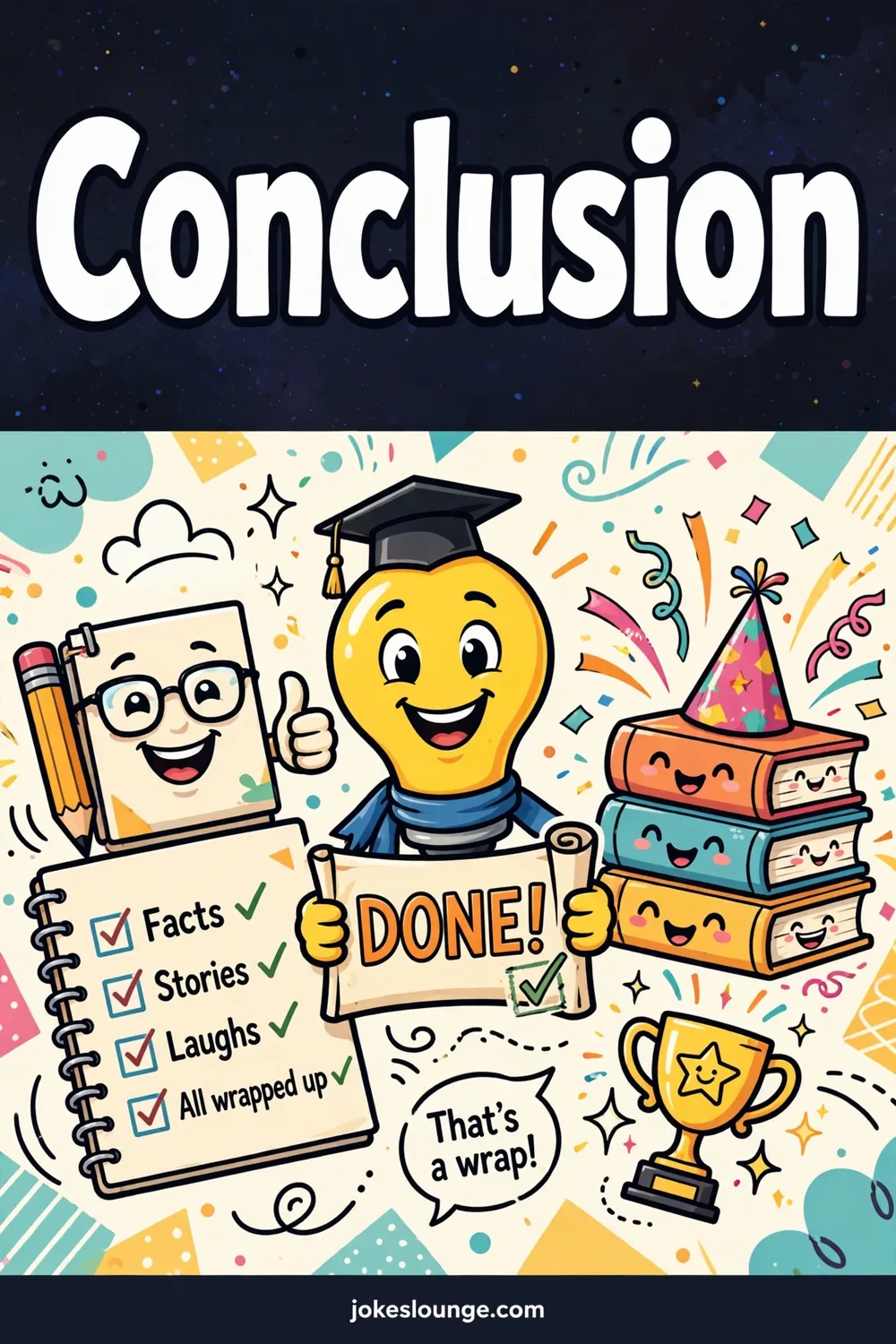Conclusion - funny illustration