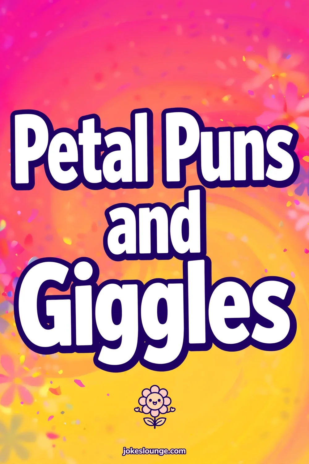Petal Puns and Giggles - funny illustration