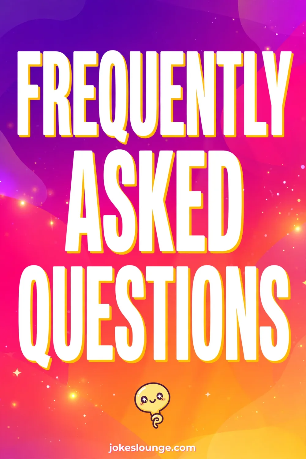 Frequently Asked Questions - funny illustration