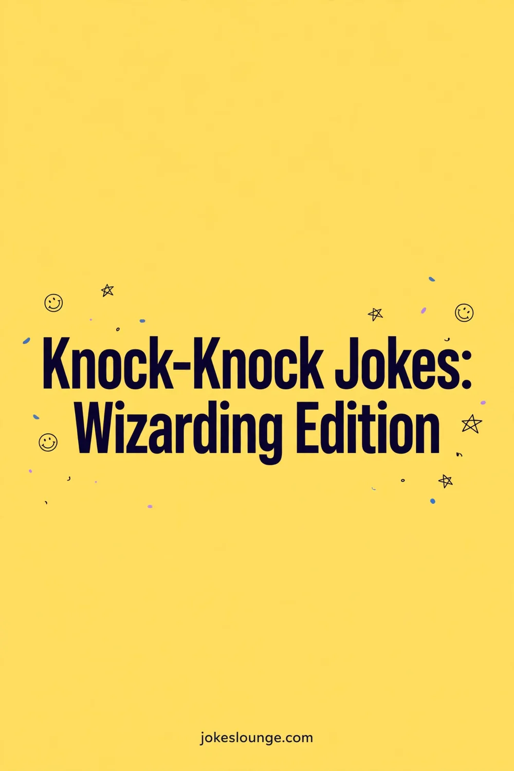 Knock-Knock Jokes: Wizarding Edition - funny illustration