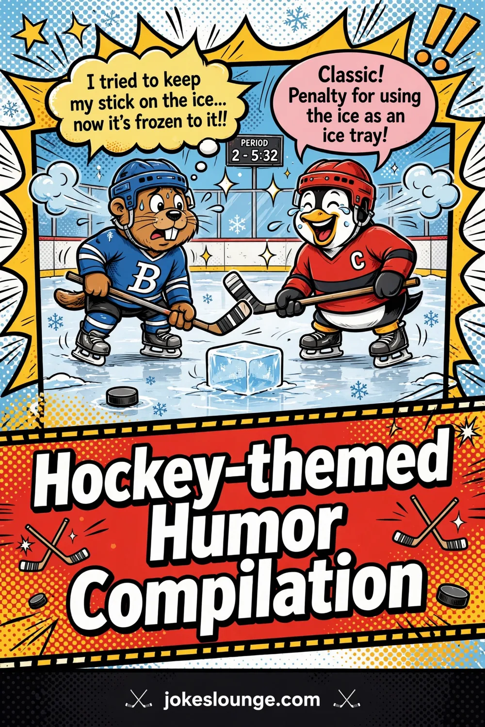 Hockey-themed Humor Compilation - funny illustration