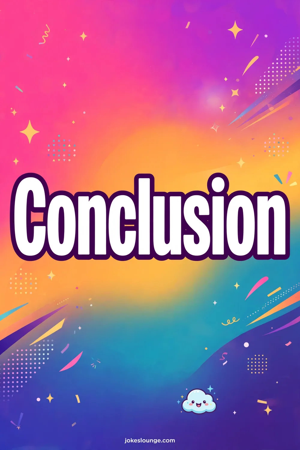 Conclusion - funny illustration